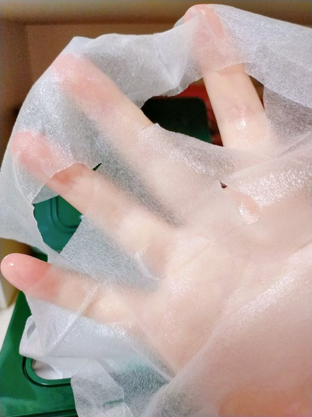 グリーンダーマCICA デイリーシートマスク/ネイチャーリパブリック/シートマスク・パックを使ったクチコミ(5枚目)