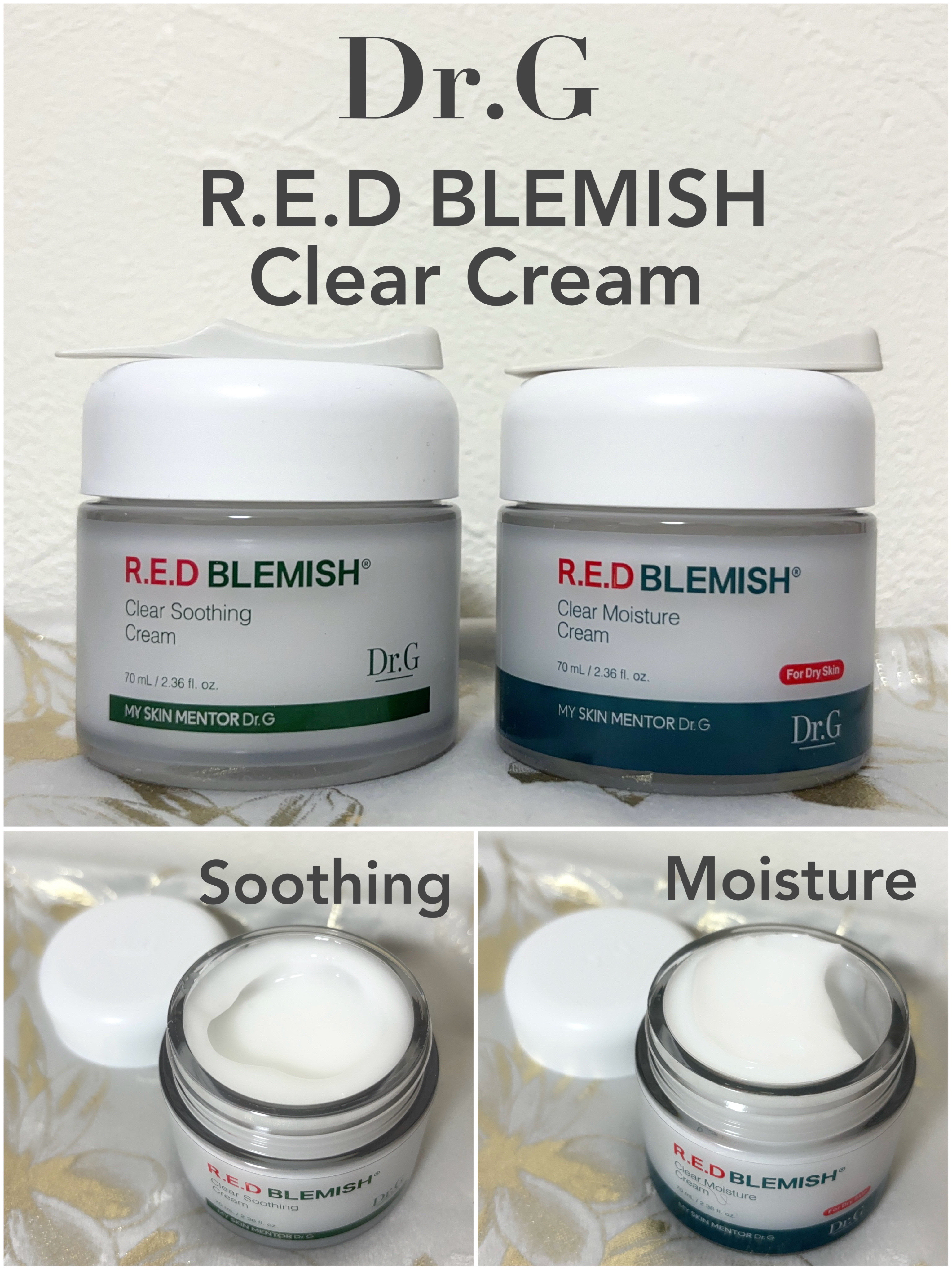 レッドブレミッシュ クリアスージングクリーム/Dr.G/フェイスクリームを使ったクチコミ（1枚目）