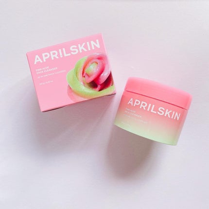 ピンクアロエメレンゲクレンザー/APRILSKIN/その他洗顔料を使ったクチコミ(5枚目)