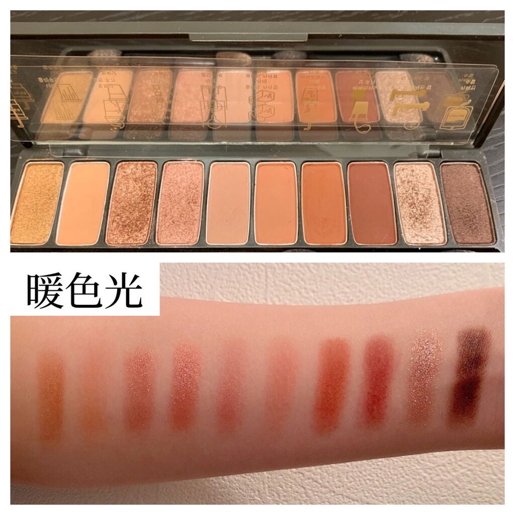 プレイカラー アイシャドウ/ETUDE/アイシャドウパレットを使ったクチコミ(2枚目)