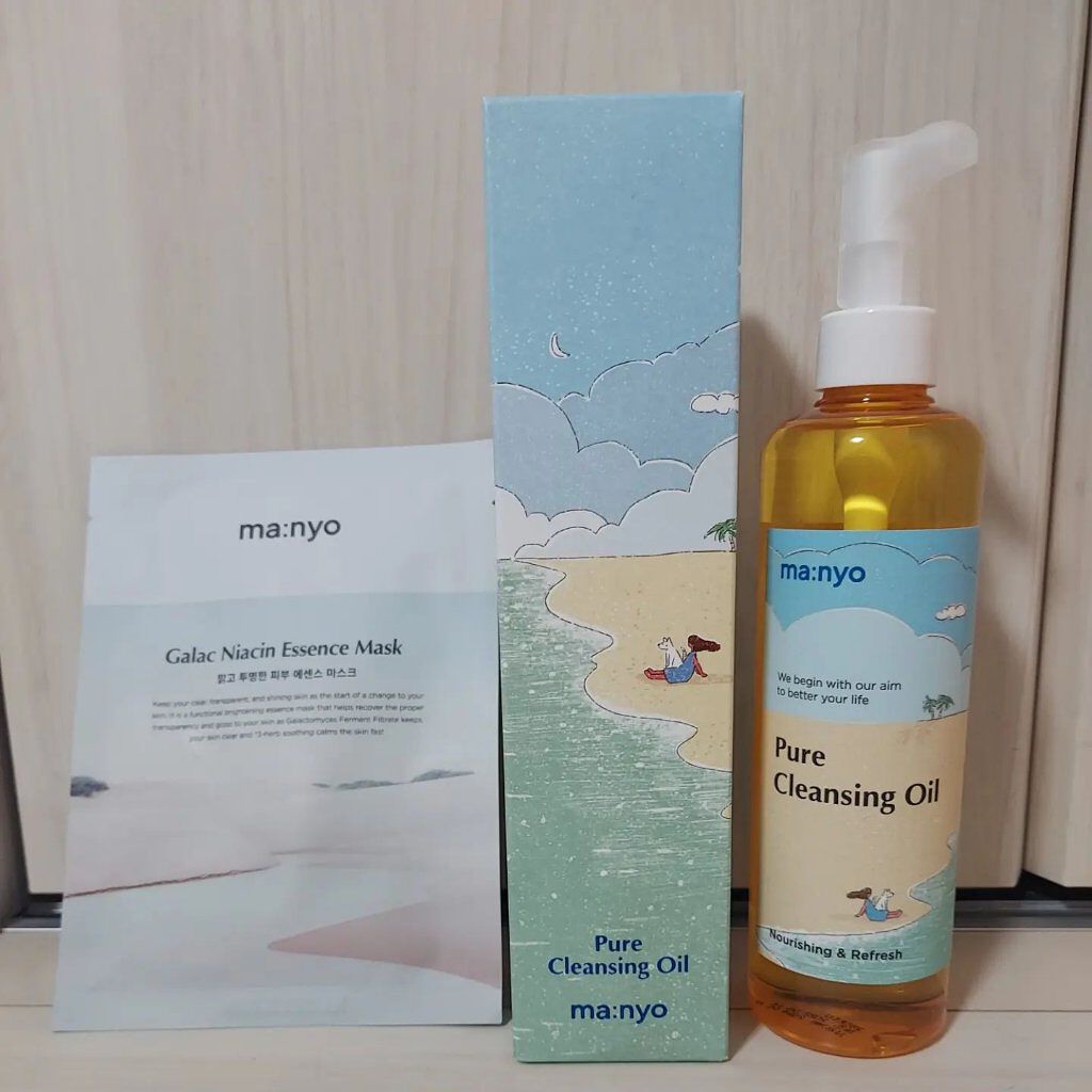 ピュア クレンジング オイル/manyo/オイルクレンジングを使ったクチコミ（1枚目）