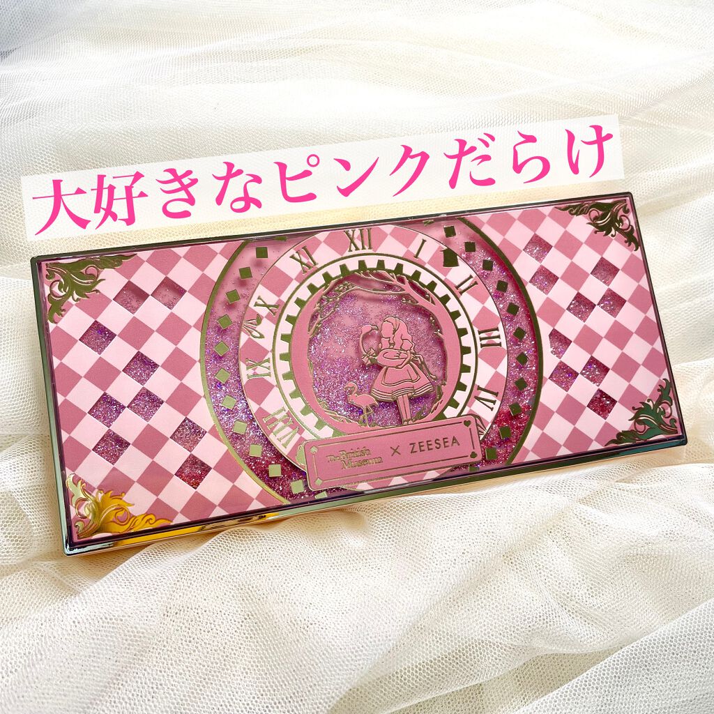 アリスドリームランドシリーズ 12色アイシャドウパレット(ZEESEA×大英博物館)/ZEESEA/アイシャドウパレットを使ったクチコミ(1枚目)
