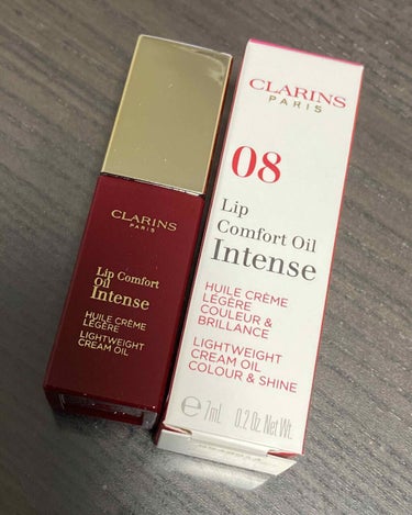 コンフォート リップオイル インテンス/CLARINS/リップグロスを使ったクチコミ（1枚目）