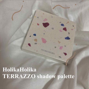 TERRAZZO Shadow palette/HOLIKA HOLIKA/パウダーアイシャドウを使ったクチコミ（1枚目）