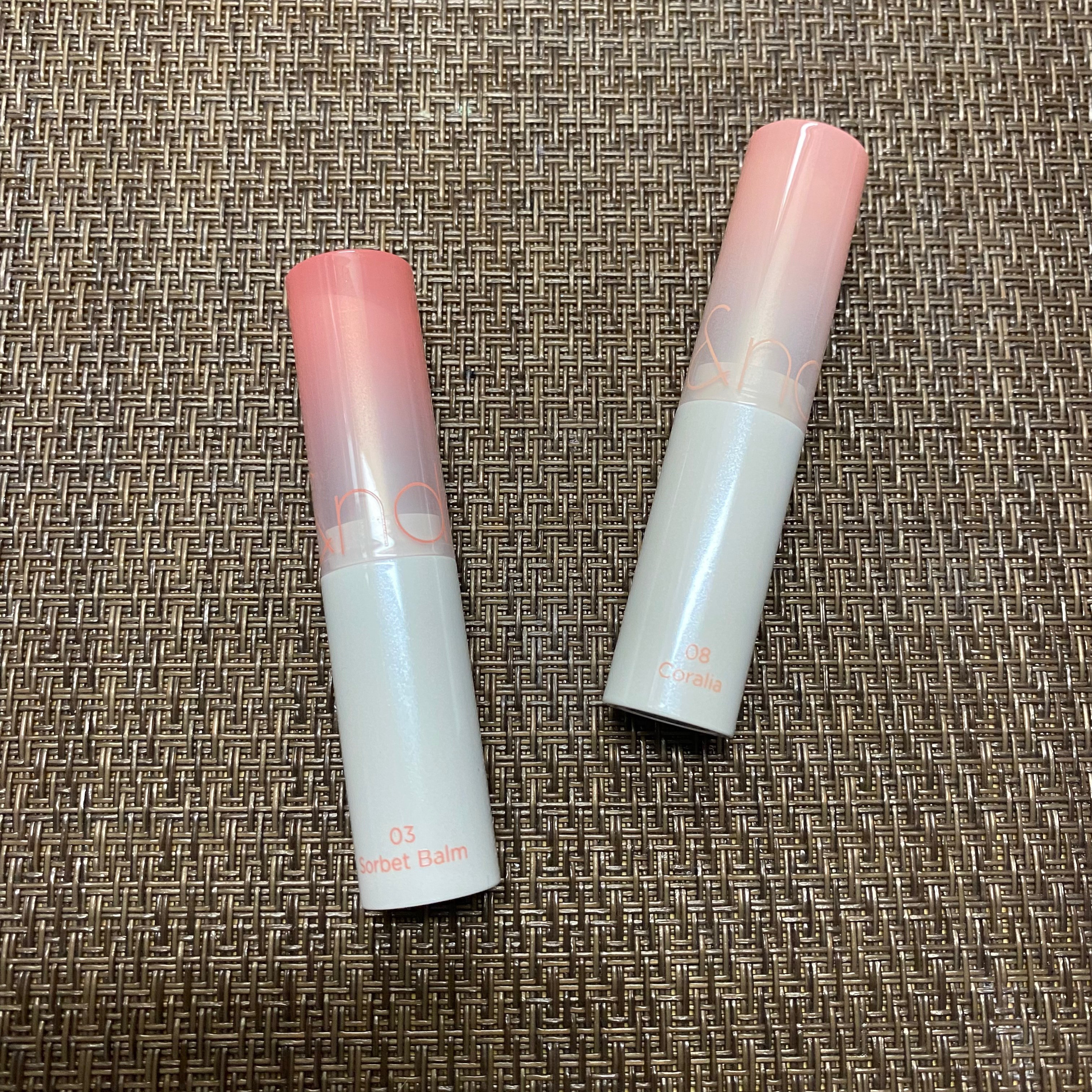 グラスティングメルティングバーム/rom&nd/リップバームを使ったクチコミ（2枚目）