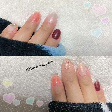 セミキュアジェルネイル ハンド Ohoraの口コミ パーツが着いてるジェルネイルシール O By Aomi 乾燥肌 30代前半 Lips