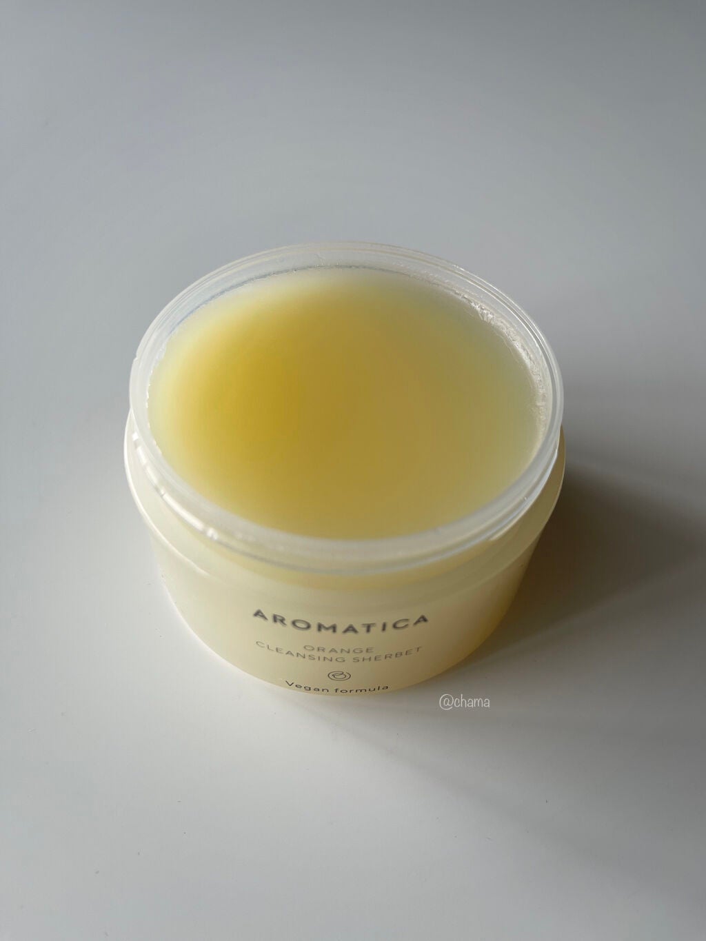オレンジクレンジングシャーベット/AROMATICA/クレンジングバームを使ったクチコミ(4枚目)
