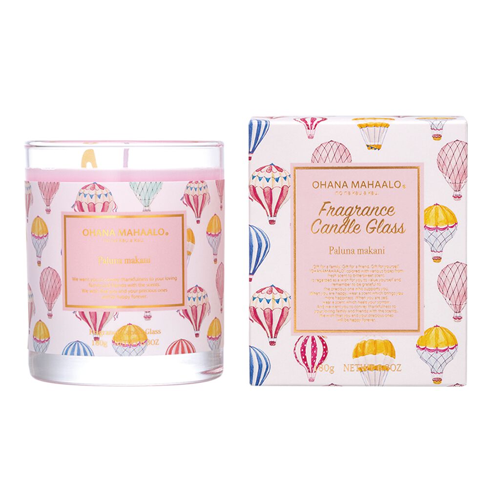 オハナ・マハロ フレグランスキャンドルグラス 5種類 パールナ マカニ
