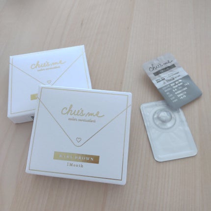 Chu's me monthly/Chu's me/1ヶ月(1MONTH)カラコンを使ったクチコミ(1枚目)