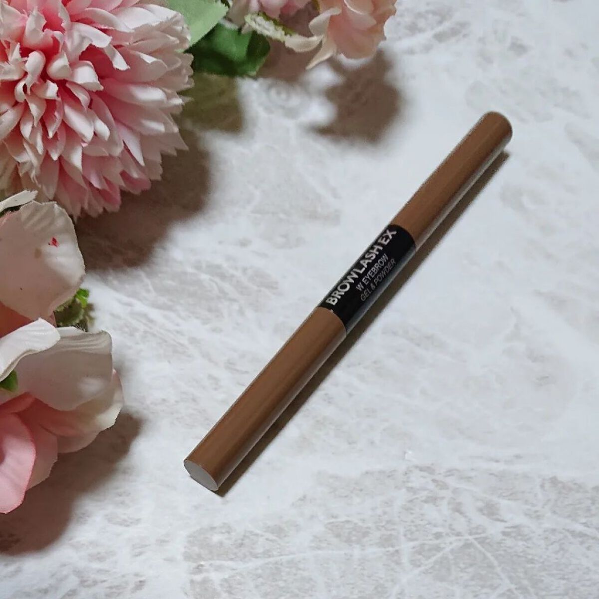 ブロウラッシュEX ウォーターストロング Wアイブロウ (ジェルペンシル＆パウダー) ライトブラウン/ブロウラッシュ/パウダーアイブロウを使ったクチコミ（3枚目）