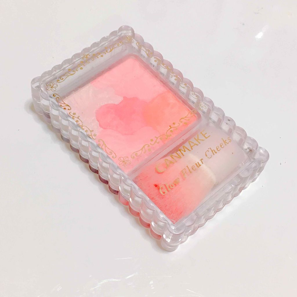 グロウフルールチークス/キャンメイク/パウダーチークを使ったクチコミ(1枚目)