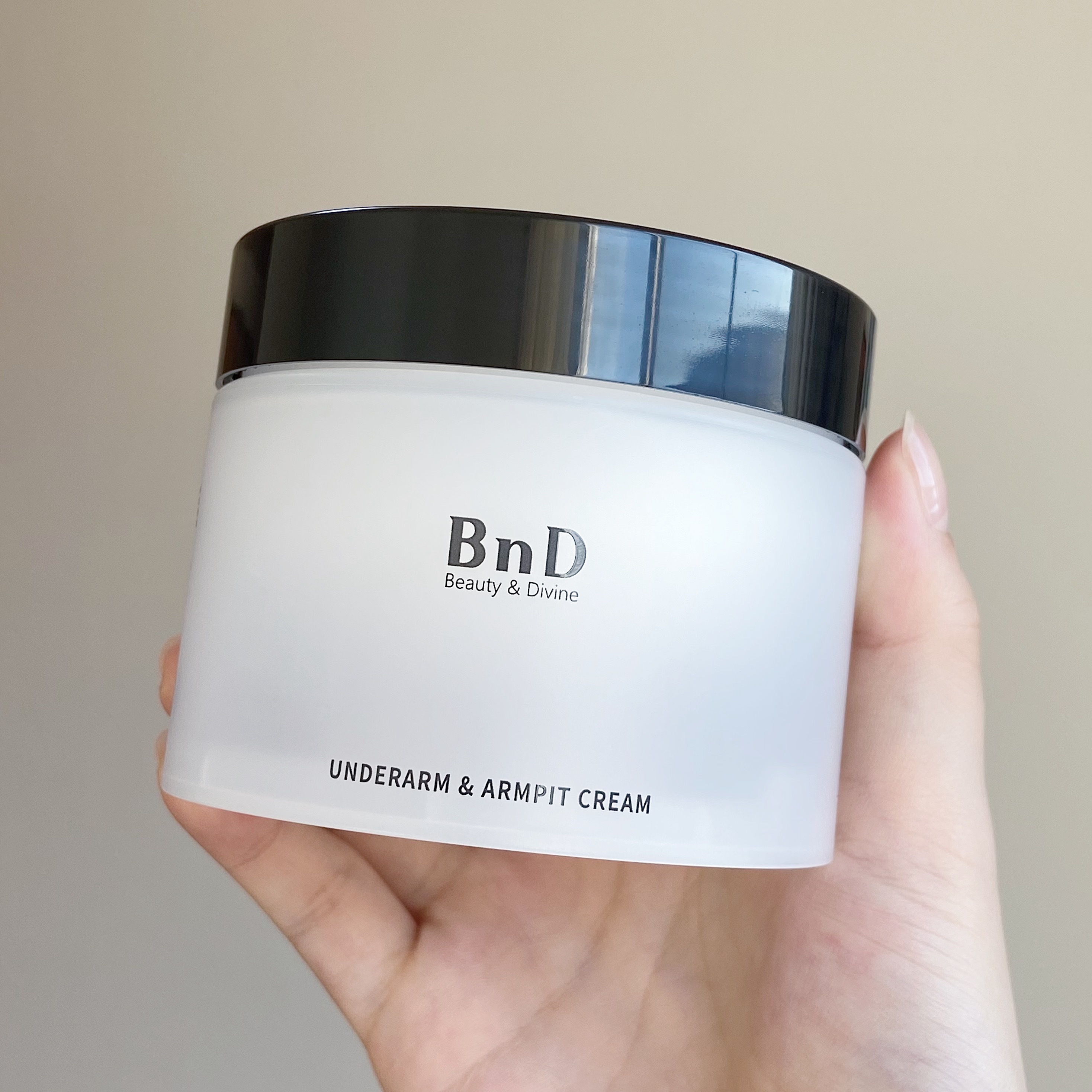 BnDアンダーアームクリーム(ボディクリーム)/BnD/デリケートゾーンケアを使ったクチコミ（2枚目）