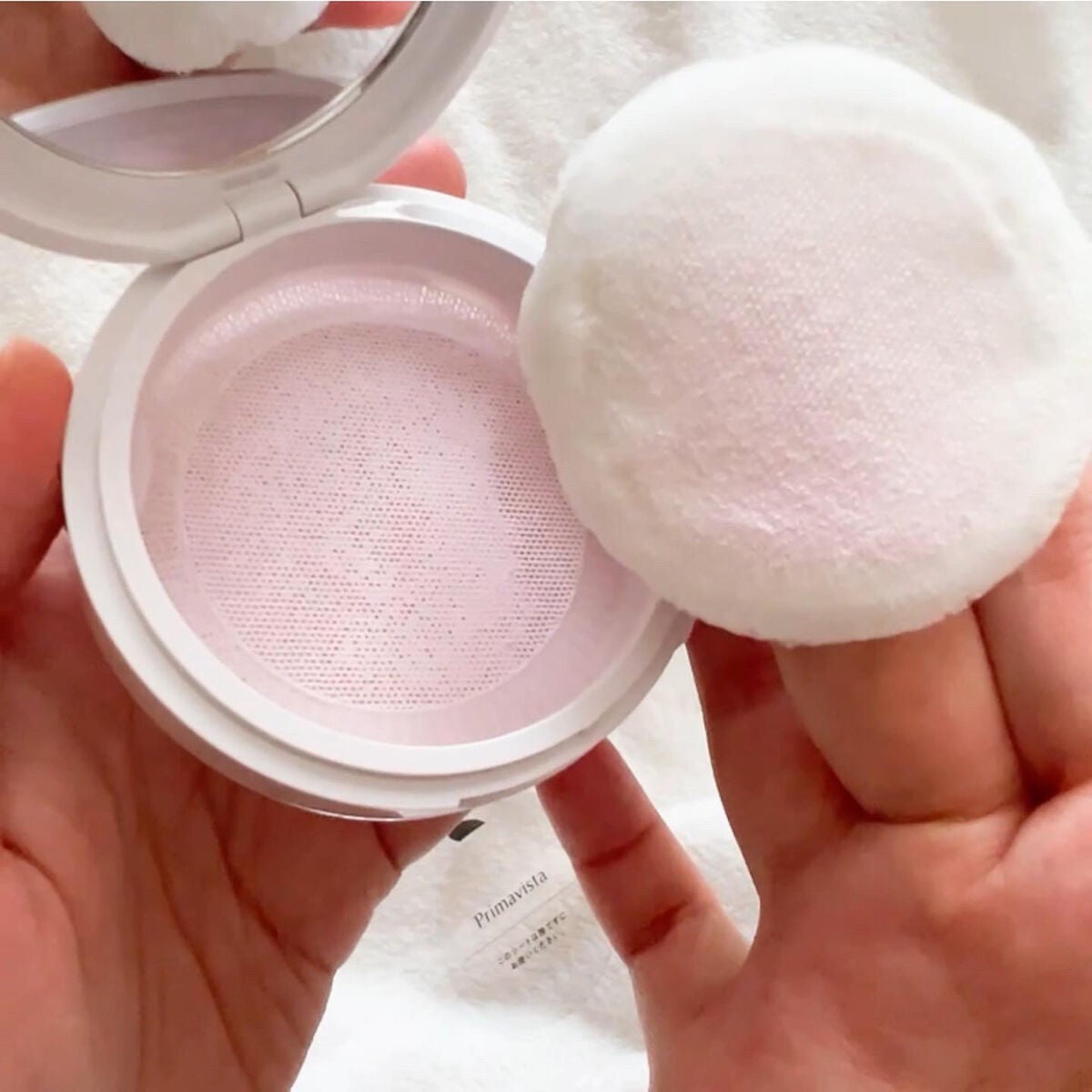 ポアレスフィクサー/プリマヴィスタ/ルースパウダーを使ったクチコミ(4枚目)