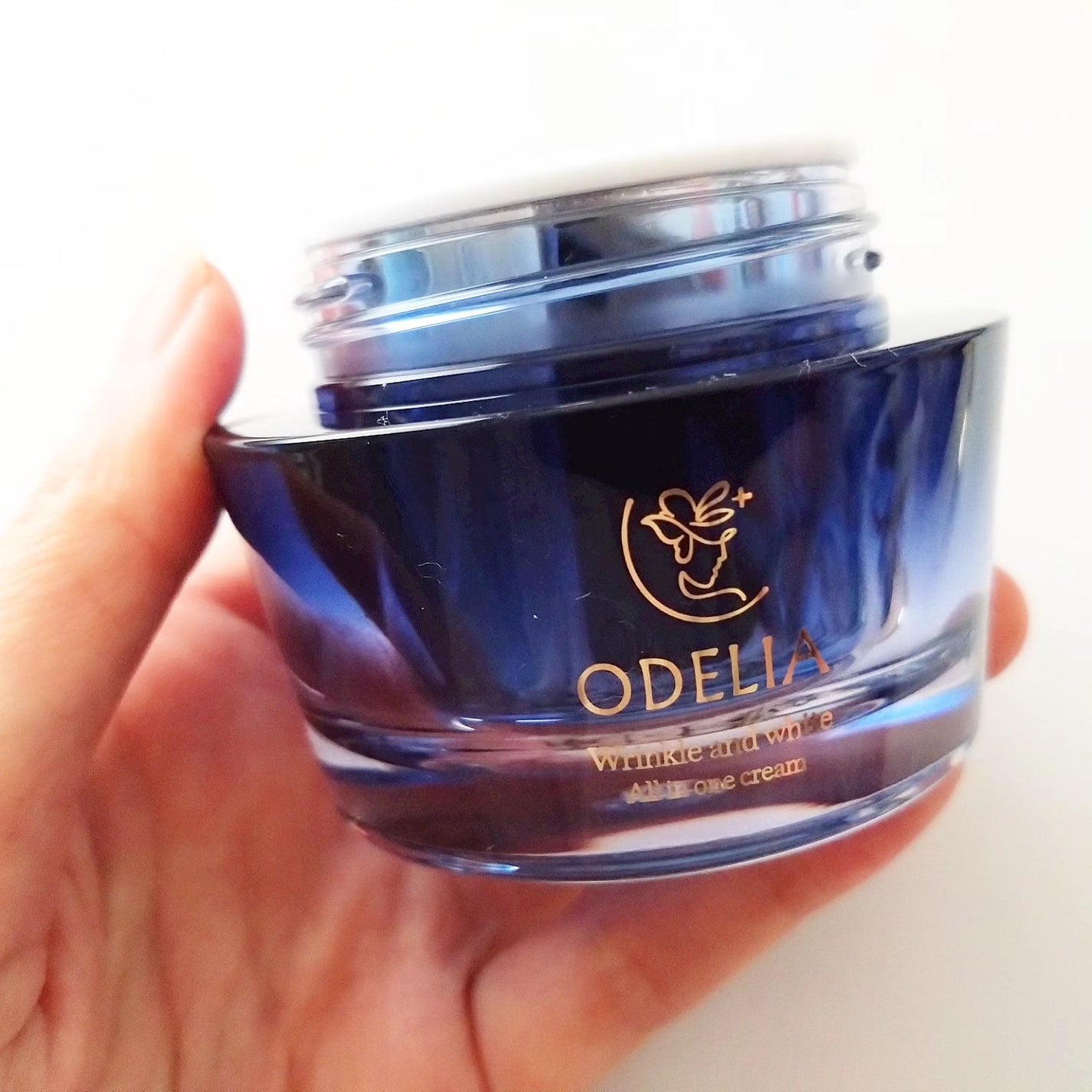 リンクル&ホワイト オールインワンクリーム/ODELIA/オールインワン化粧品を使ったクチコミ(2枚目)