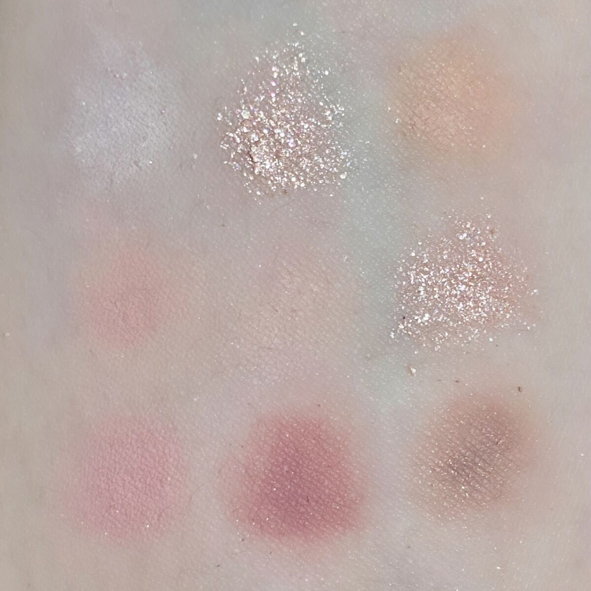 ソフトクレイビームアイシャドウパレット 12 ヌード＆ムード/AMIOK/ジェル・クリームアイシャドウを使ったクチコミ（3枚目）