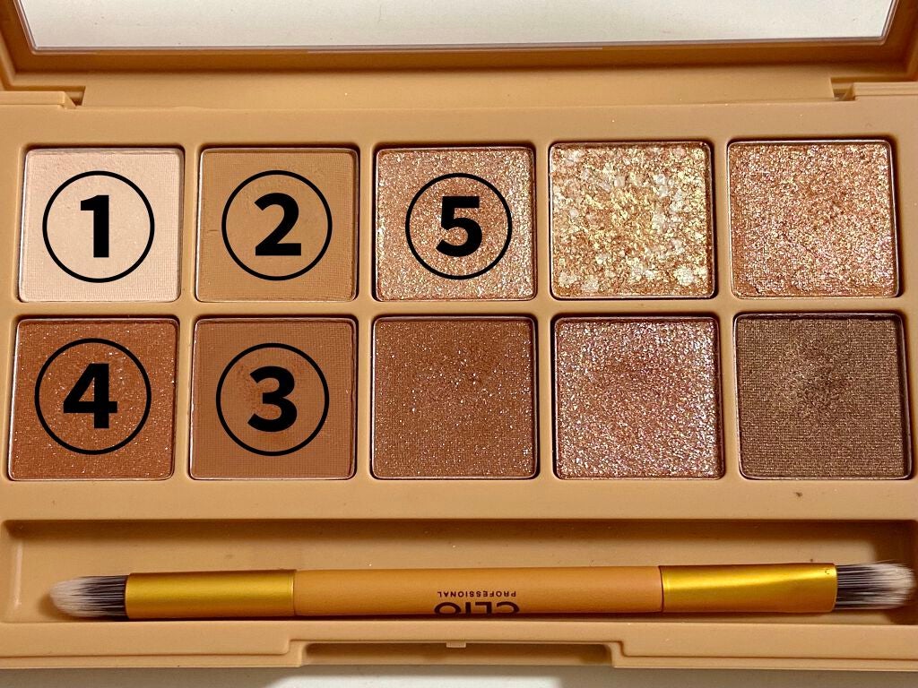 プロ アイ パレット/CLIO/アイシャドウパレットを使ったクチコミ(3枚目)