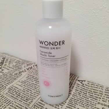 Wonder Ceramide Mochi Toner（トニーモリーワンダーCモチトナー）/TONYMOLY/化粧水を使ったクチコミ（3枚目）