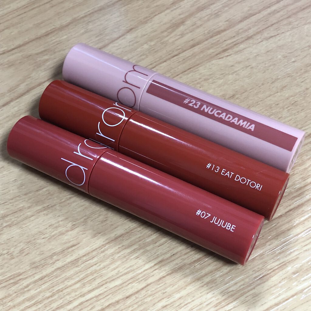 ジューシーラスティングティント/rom&nd/リップティントを使ったクチコミ（1枚目）