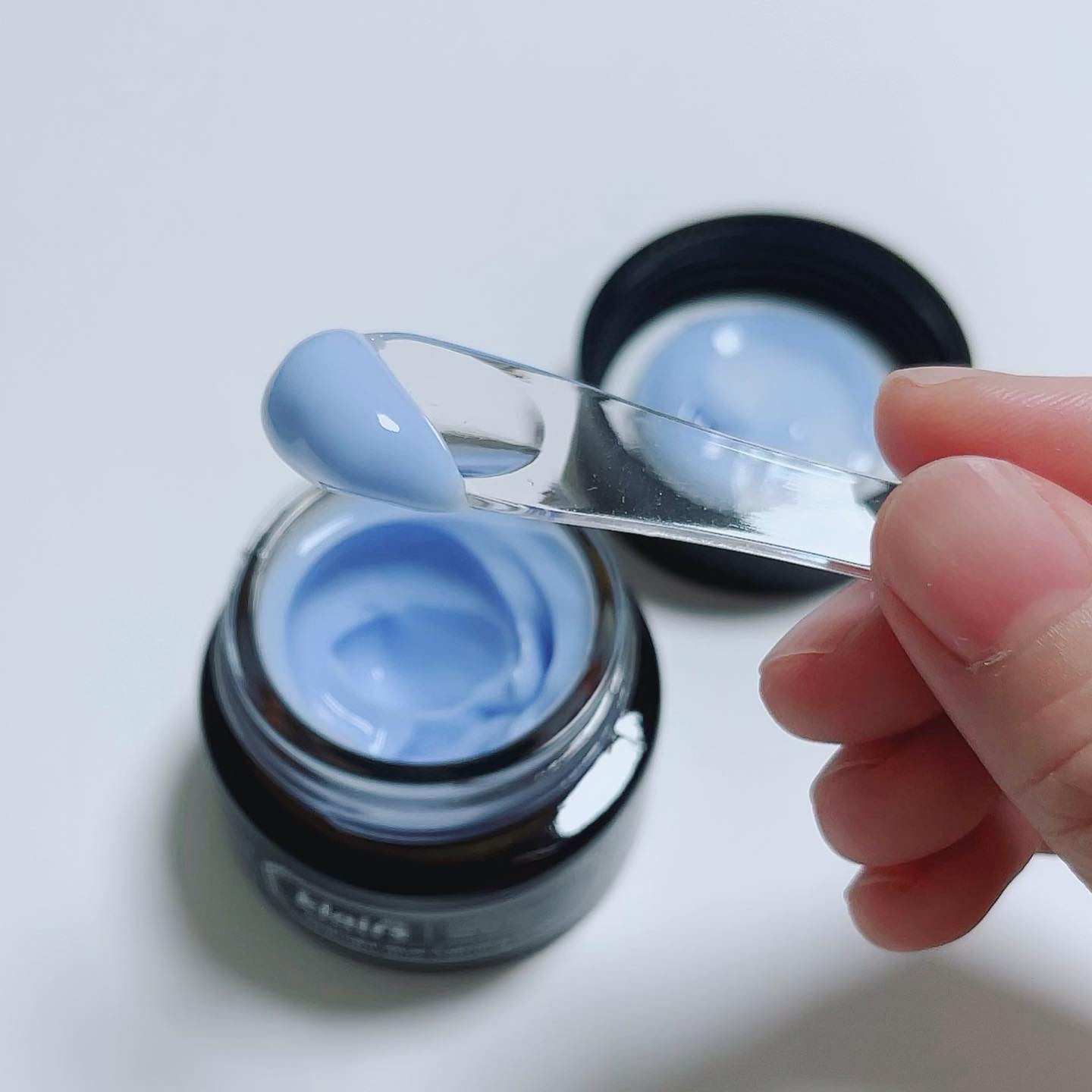 ミッドナイトブルーカーミングクリーム/Klairs/フェイスクリームを使ったクチコミ（2枚目）