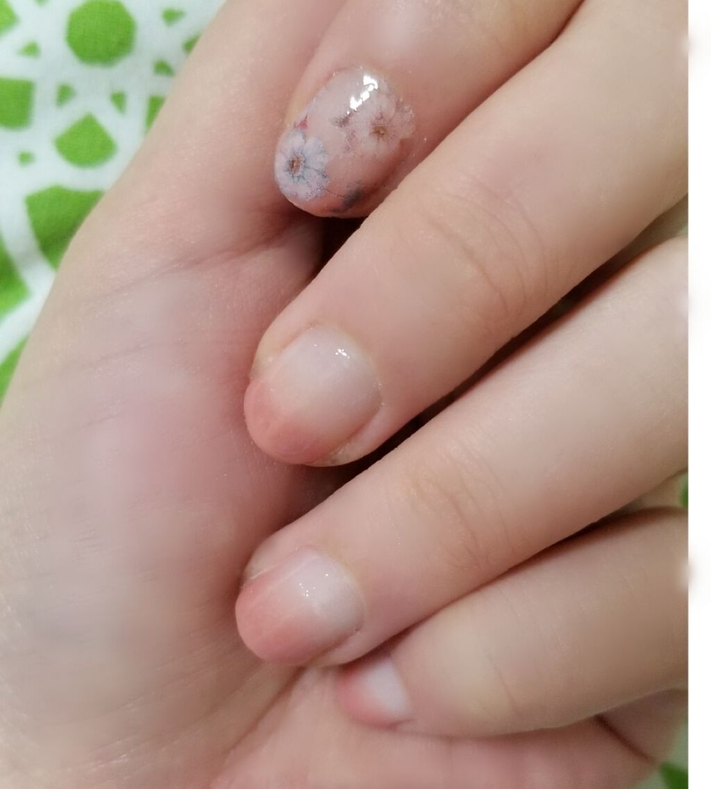 トップ&ベースコート N/インテグレート/ネイルトップコートを使ったクチコミ（1枚目）