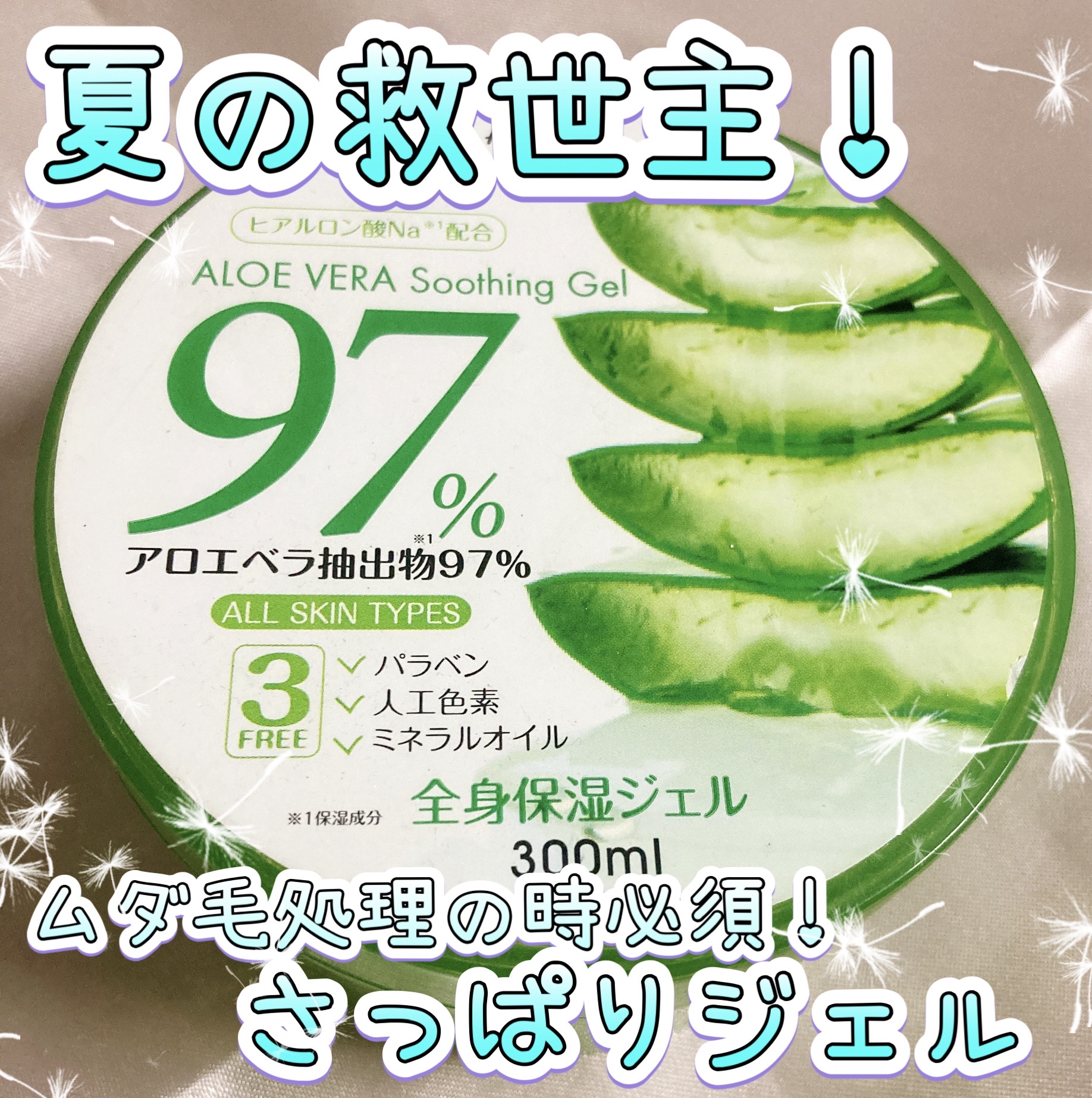 ハイジドルフジェル アロエ/ハイジドルフ/ボディローションを使ったクチコミ（1枚目）