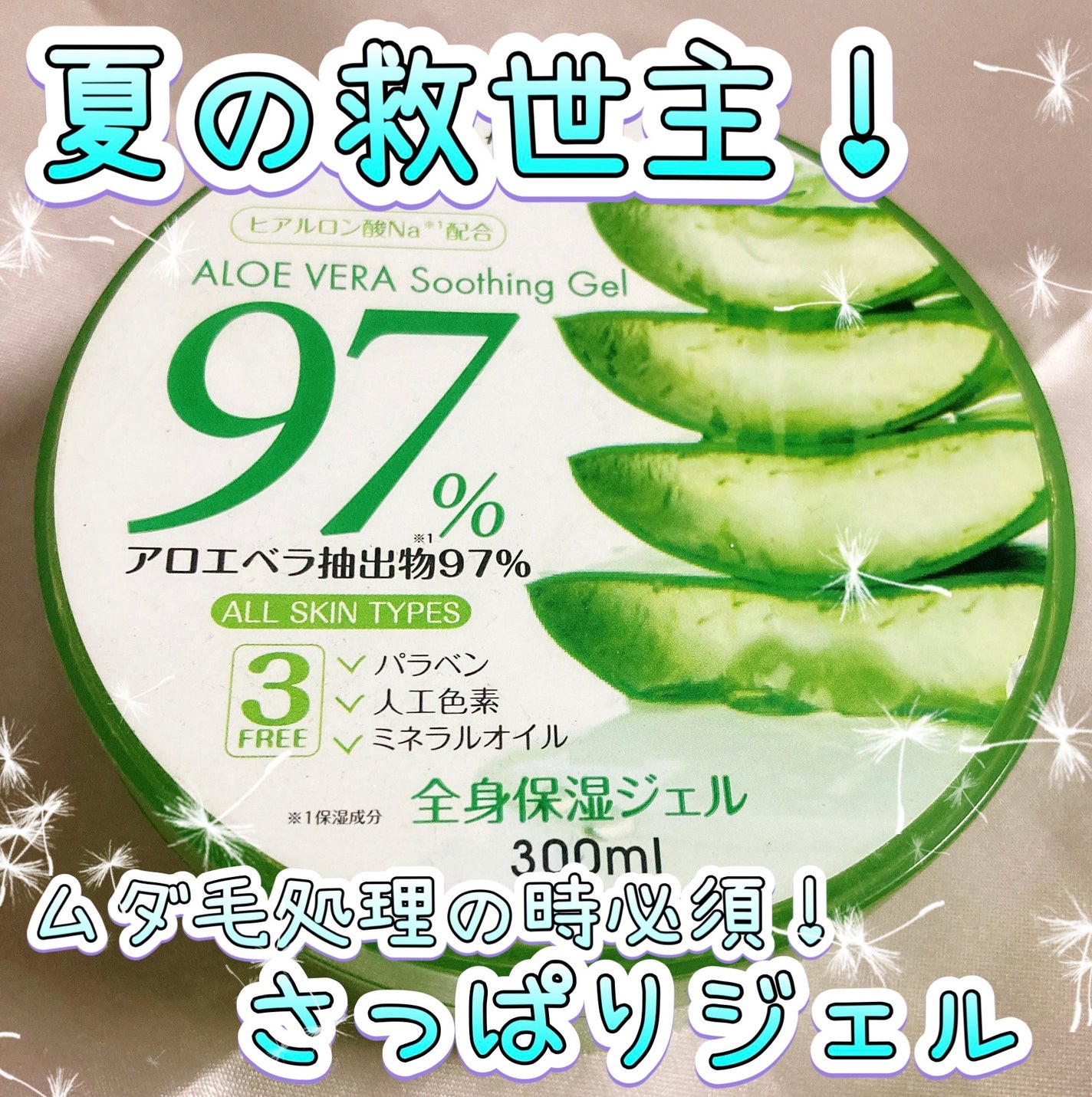 ハイジドルフジェル アロエ/ハイジドルフ/ボディローションを使ったクチコミ(1枚目)