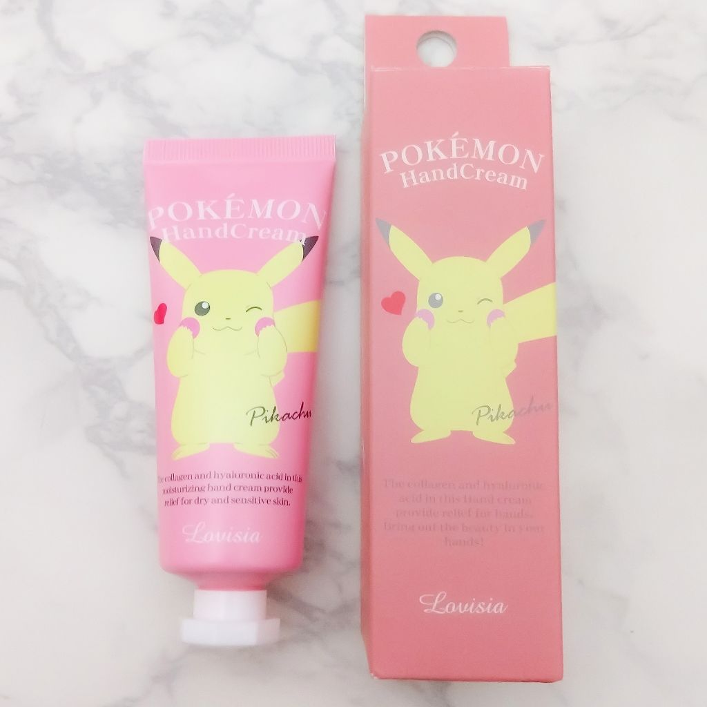 ポケモンハンドクリーム ピカチュウ/ラヴィジア/ハンドクリームを使ったクチコミ（1枚目）