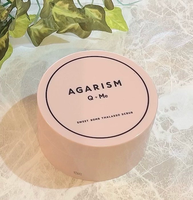 Q+Me スウィート ボム タラソ スクラブ/AGARISM/バストケア・ヒップケアを使ったクチコミ(1枚目)