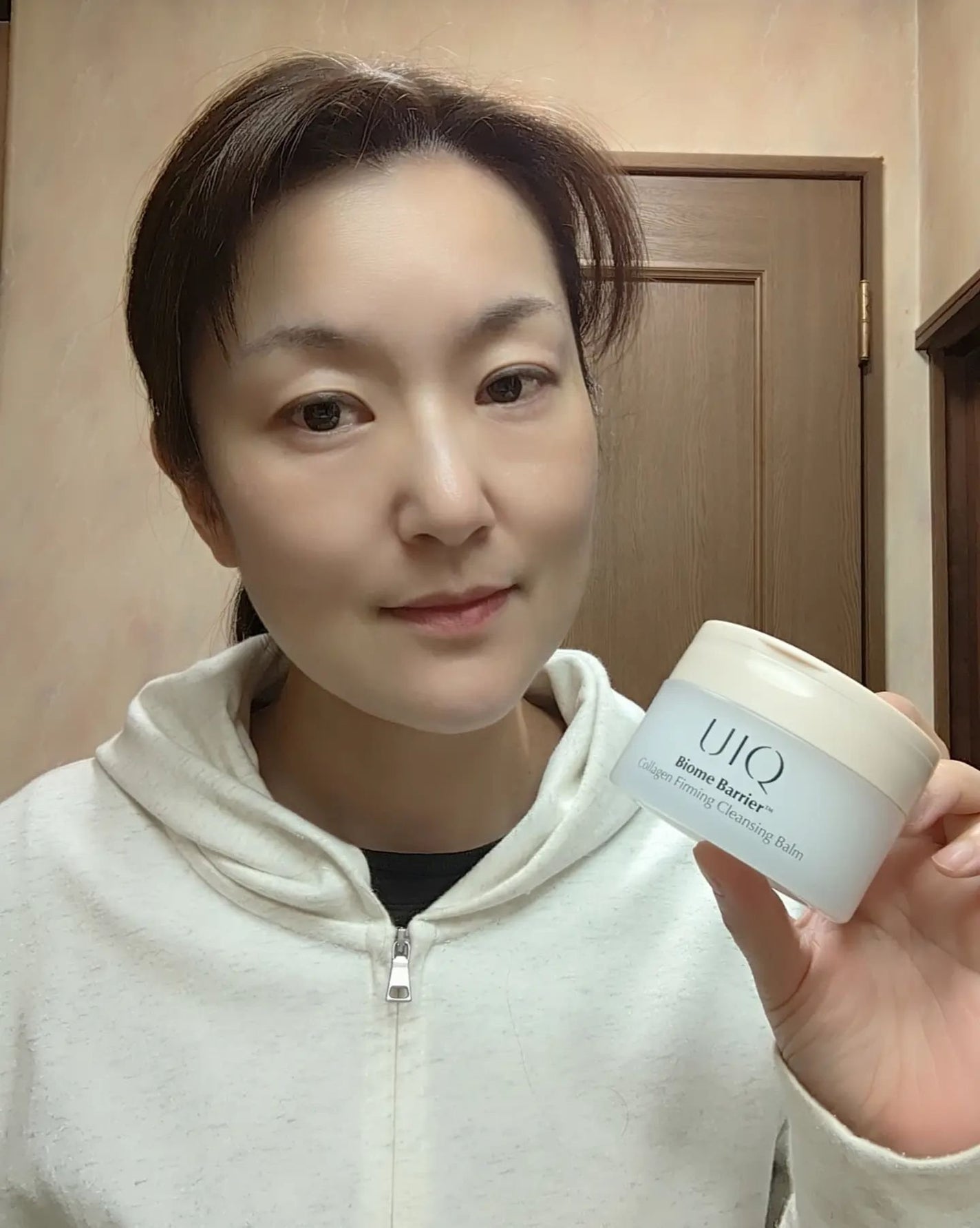 バイオームバリアコラーゲンファーミングクレンジングバーム/UIQ/クレンジングバームを使ったクチコミ(4枚目)