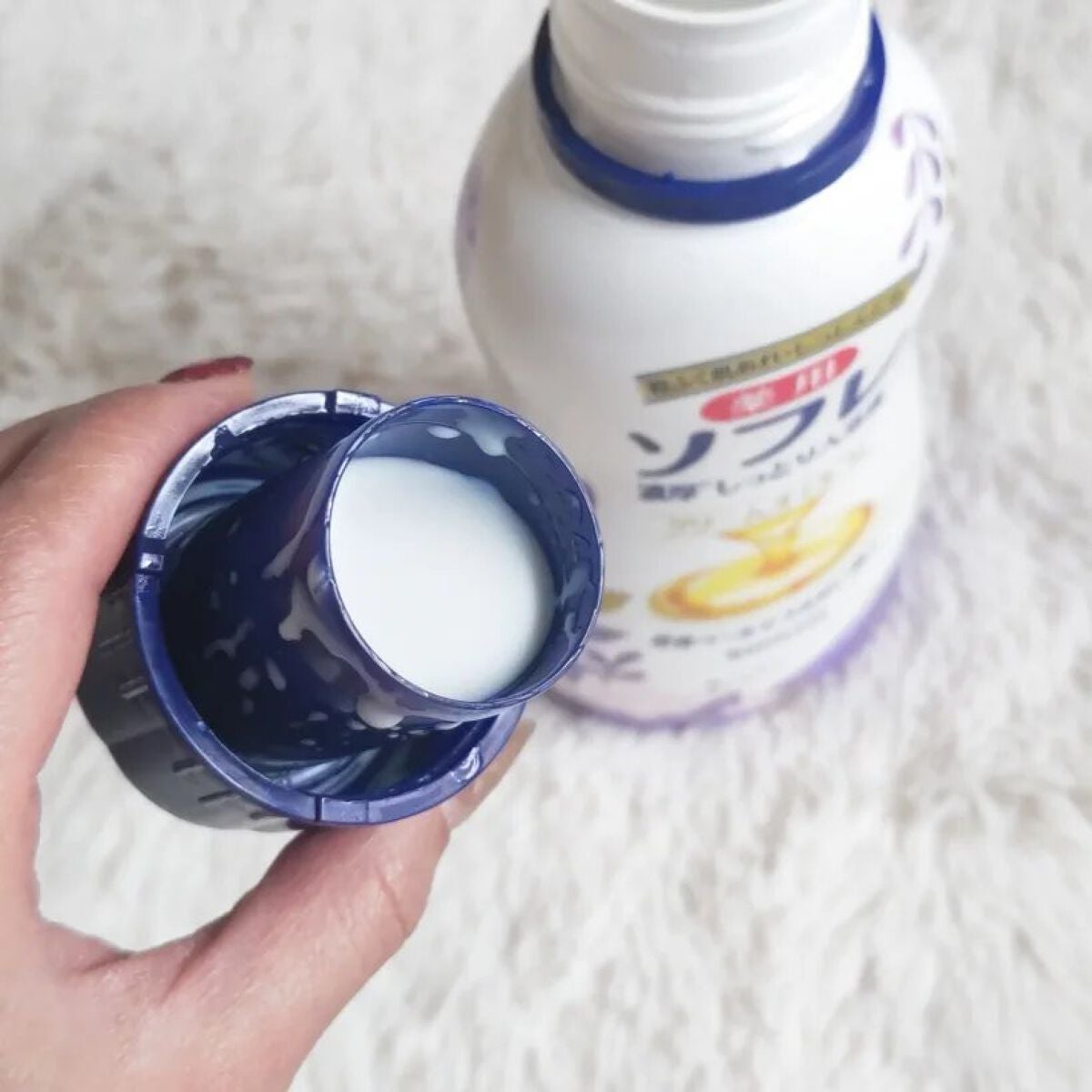 濃厚しっとり入浴液 ホワイトフローラルの香り/薬用ソフレ/保湿系入浴剤を使ったクチコミ(3枚目)