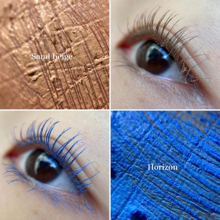 カラーリングマスカラ/uneven/マスカラを使ったクチコミ(4枚目)