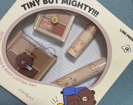 LINE FRIENDS EDITION/rom&nd/メイクアップキットを使ったクチコミ(1枚目)