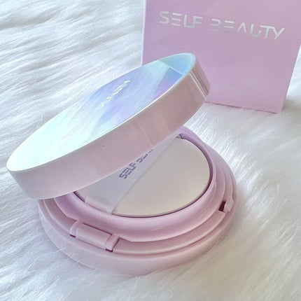 ユニコーン オーロラ光彩クッション/SELF BEAUTY/クッションファンデーションを使ったクチコミ(1枚目)