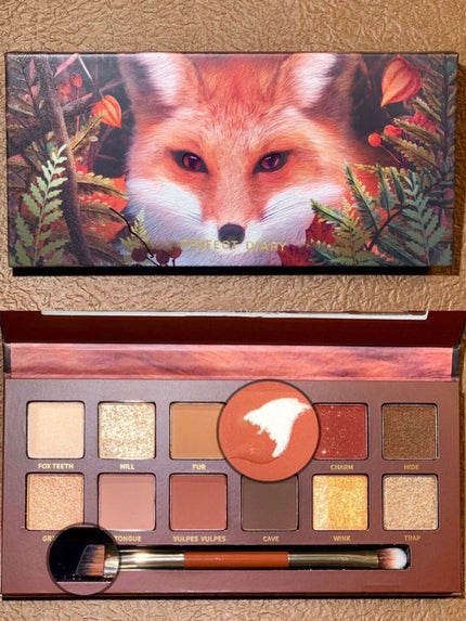 エクスプローラ12色 動物アイシャドウパレット/PERFECT DIARY/アイシャドウパレットを使ったクチコミ(1枚目)