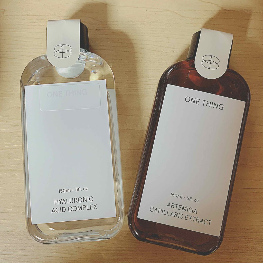 カワラヨモギ化粧水/ONE THING/化粧水を使ったクチコミ（1枚目）