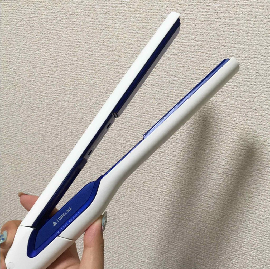 ヘアビューロン リュミエリーナ ストレートアイロン ホワイト/レッド 特価】リュミエリーナ ヘアビューロン ストレート/HBRST-G | FAM