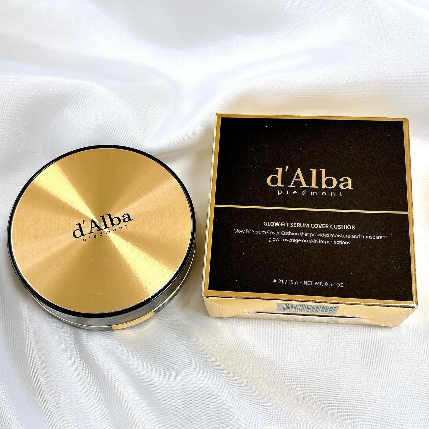 グロウフィットセラムカバークッション/ダルバ/クッションファンデーションを使ったクチコミ(2枚目)