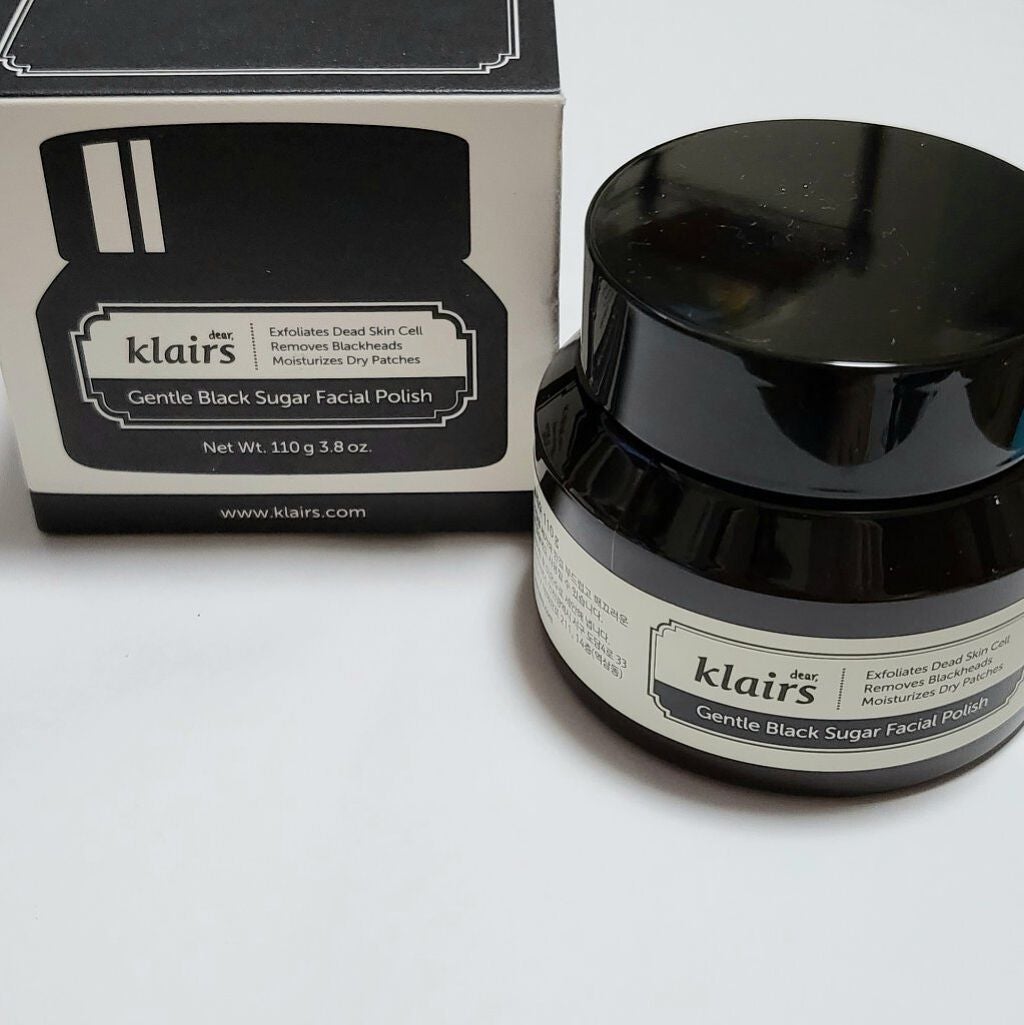 ジェントルブラックシュガーフェイシャルポリッシュ(110g)/Klairs/洗い流すパック・マスクを使ったクチコミ(5枚目)