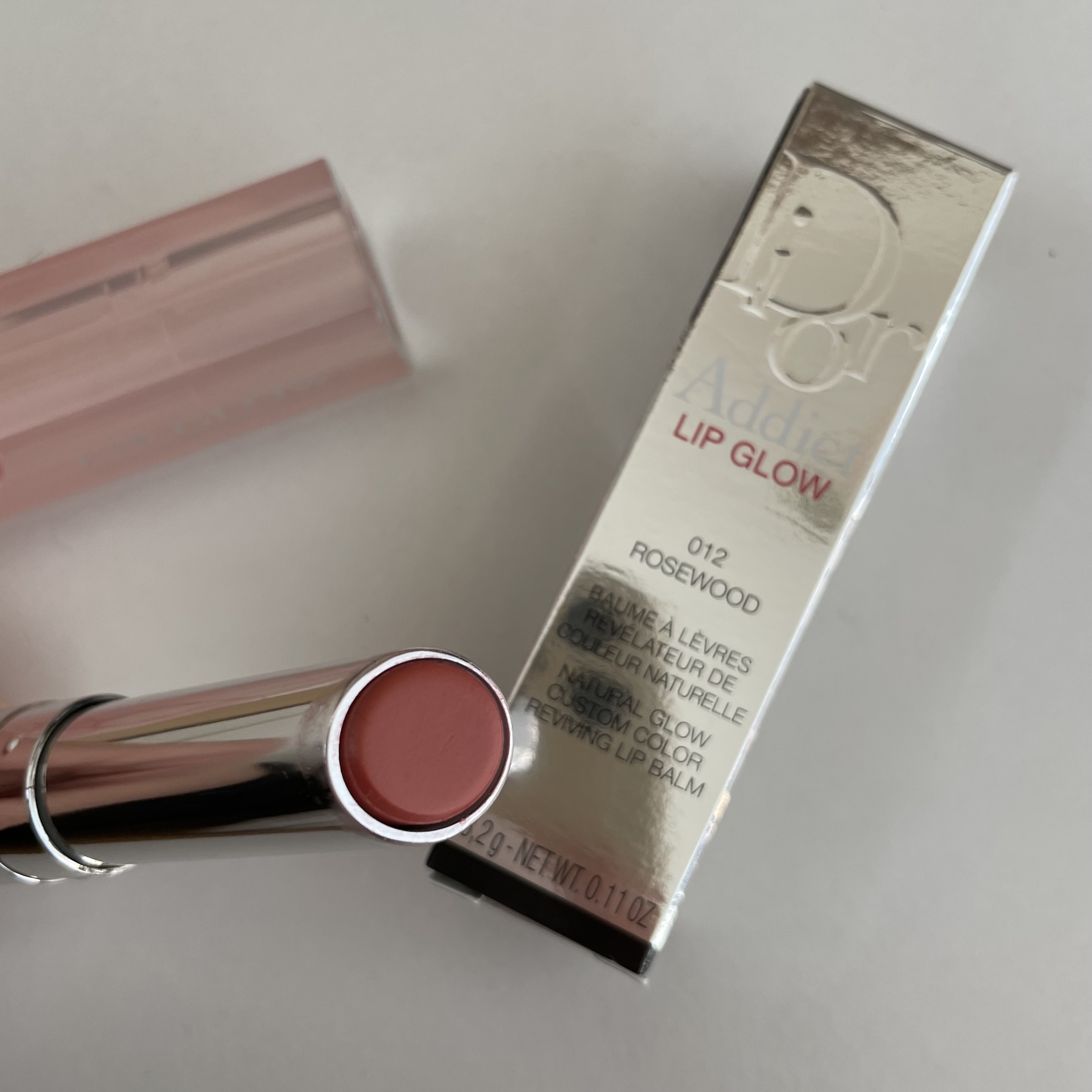 ディオール アディクト リップ グロウ 012 ローズウッド/Dior/リップバームを使ったクチコミ（2枚目）