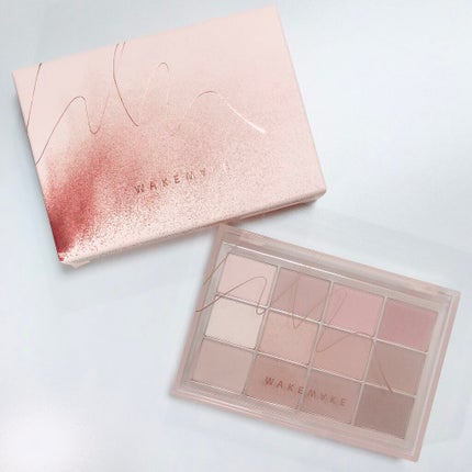 ソフトブラーリングアイパレット/wakemake/アイシャドウパレットを使ったクチコミ(1枚目)