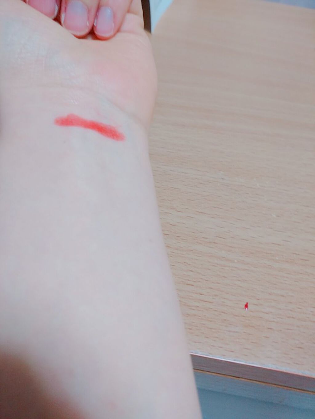 クリーミーリップティント カラーバーム・インテンス/Mamonde/リップティントを使ったクチコミ（2枚目）