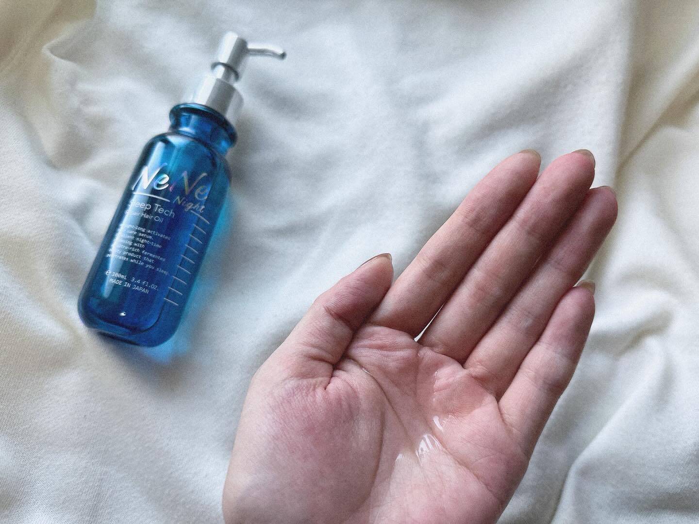 スリープテック リペア ヘアオイル/NeNe Night/ヘアオイルを使ったクチコミ（2枚目）