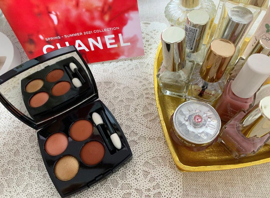 レ キャトル オンブル/CHANEL/アイシャドウパレットを使ったクチコミ(1枚目)