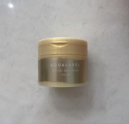 スペシャルジェルクリーム EX (オイルイン)/アクアレーベル/オールインワン化粧品を使ったクチコミ(1枚目)