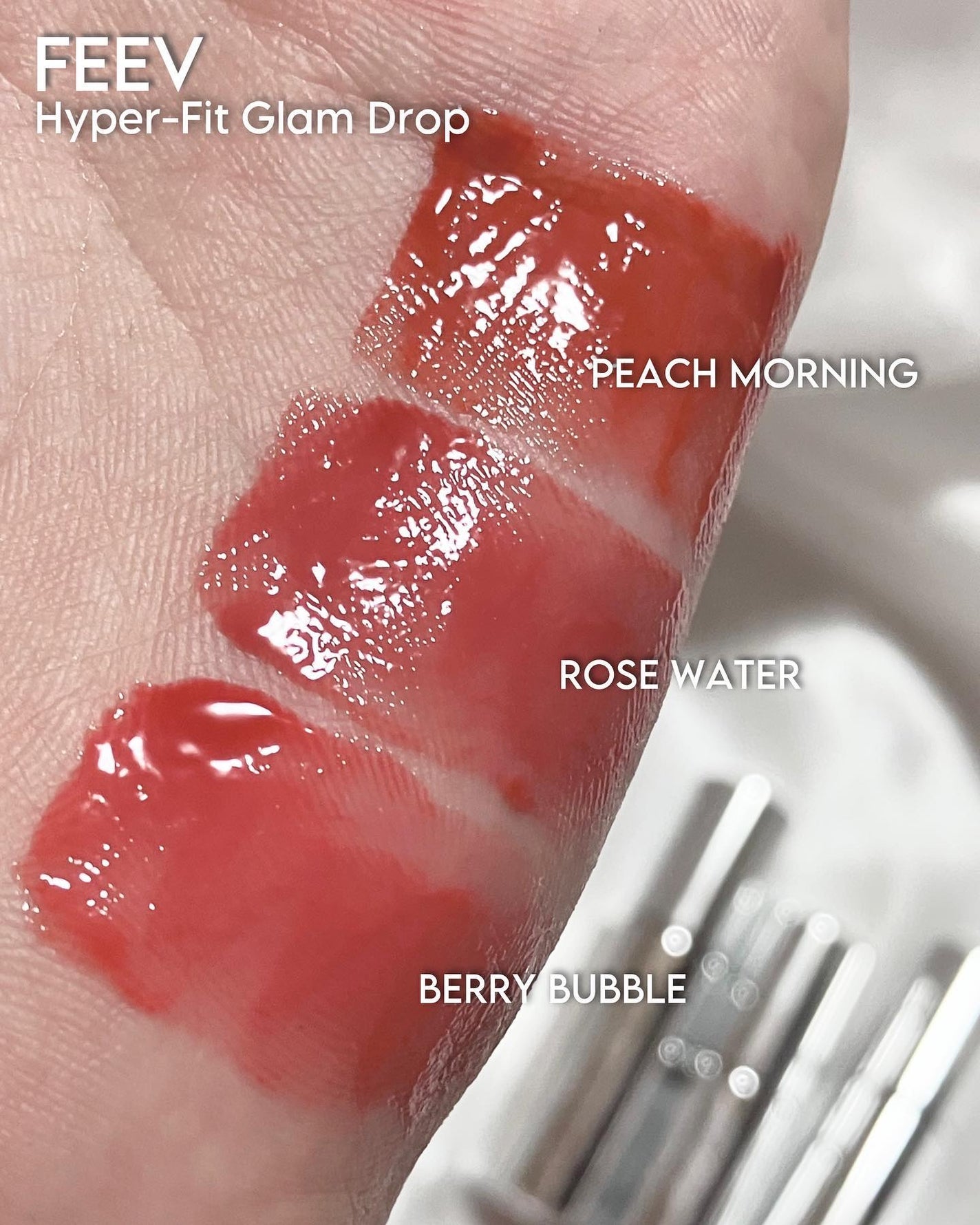 カラードロップ/FEEV/口紅を使ったクチコミ(3枚目)