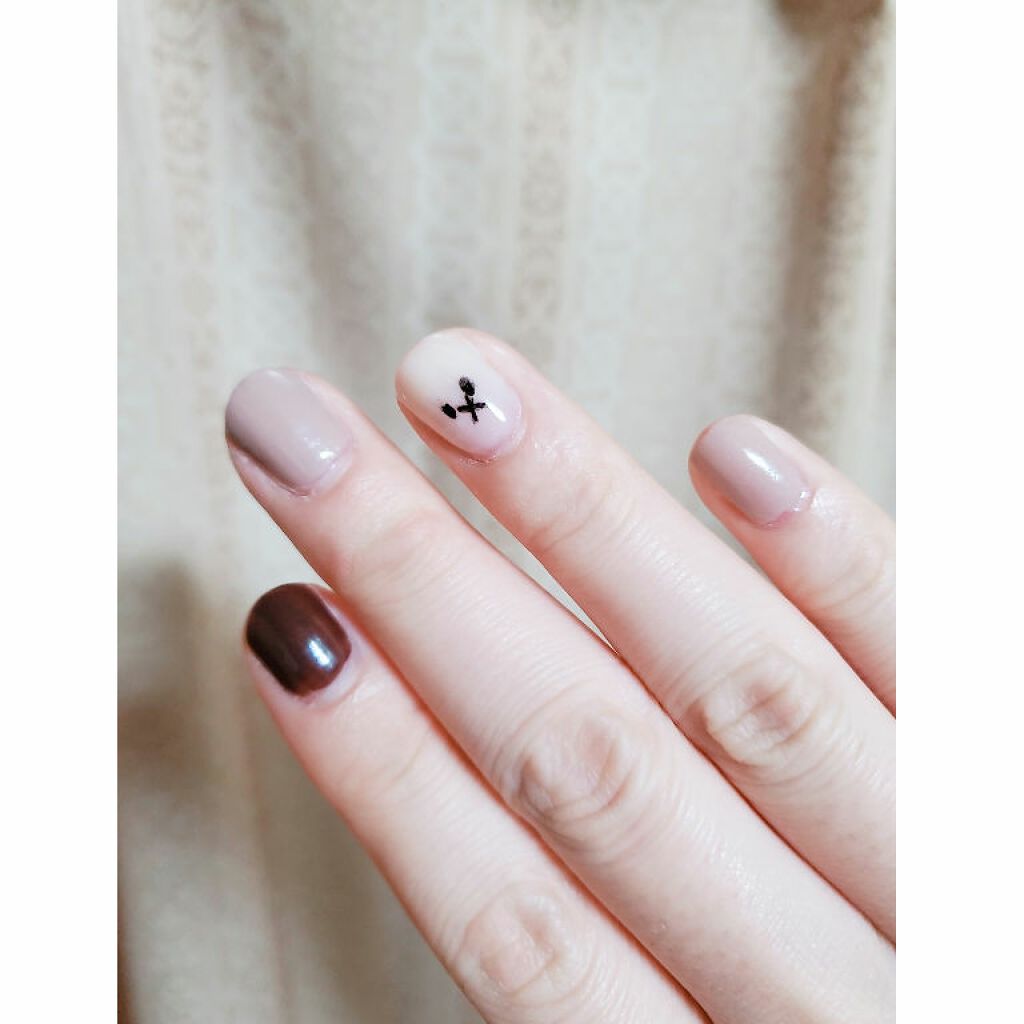 ジェルボリュームトップコート/キャンメイク/ネイルトップコートを使ったクチコミ（3枚目）