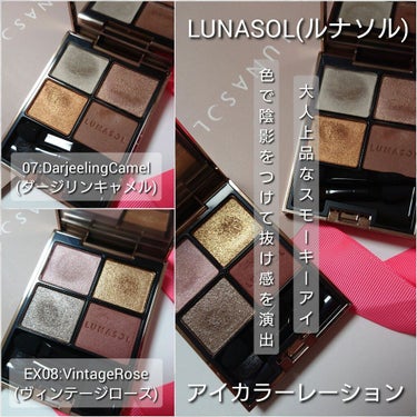 アイカラーレーション 10 Vintage Moss/LUNASOL/アイシャドウパレットを使ったクチコミ（2枚目）