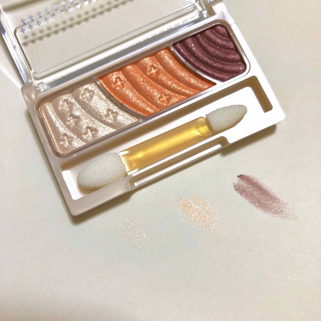 トーンアップアイシャドウ/CEZANNE/アイシャドウパレットを使ったクチコミ（1枚目）