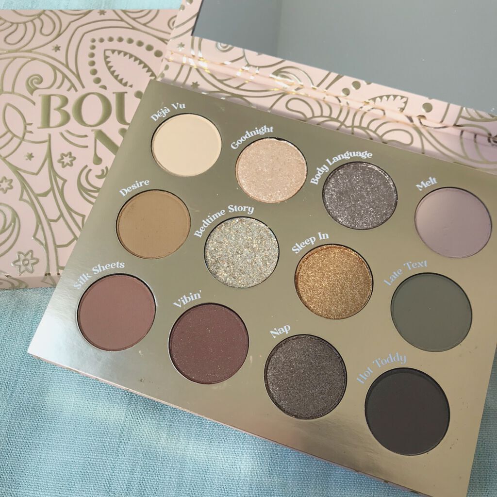 BOUDOIR NOIR/ColourPop/アイシャドウパレットを使ったクチコミ(1枚目)