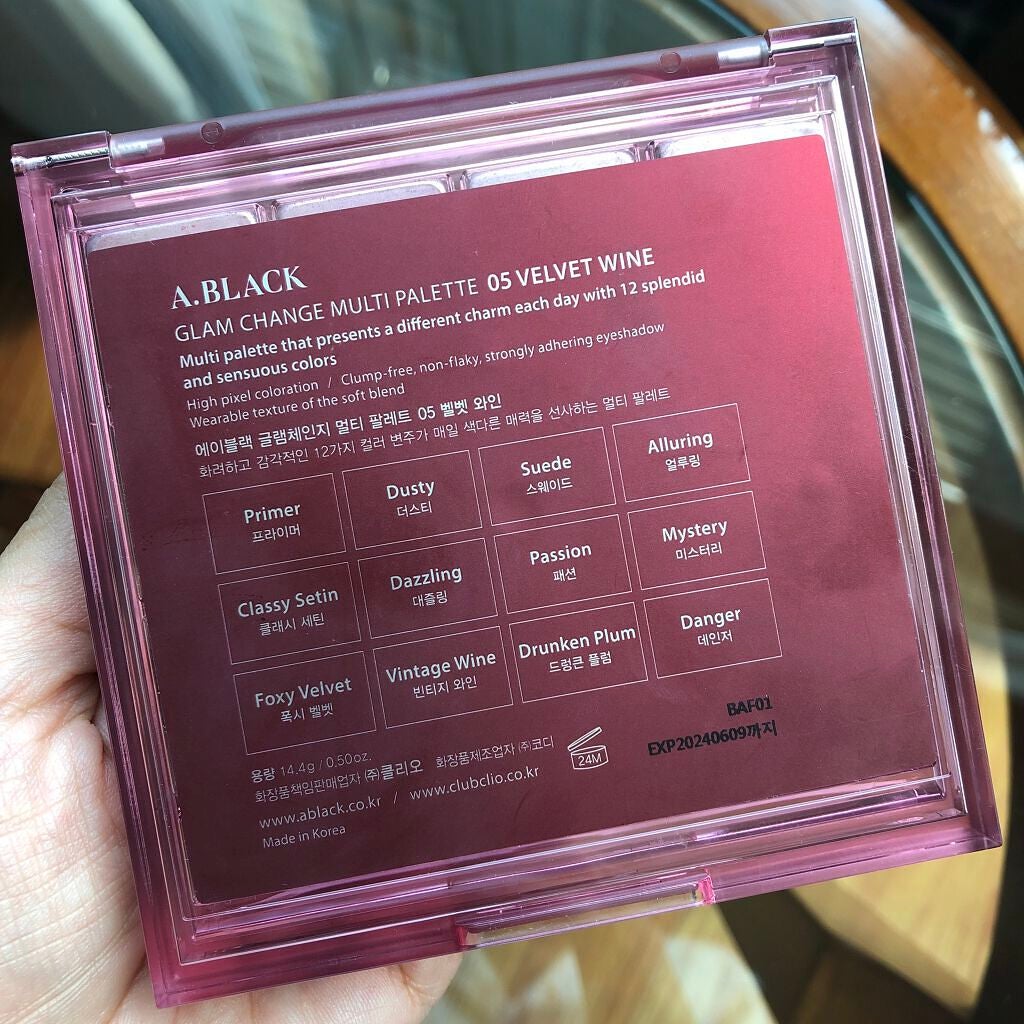 グラムチェンジマルチパレット/A.BLACK/マルチパレットを使ったクチコミ(3枚目)